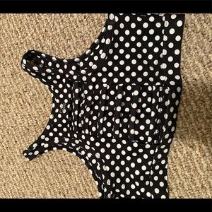 Polka Dot Sports Bra